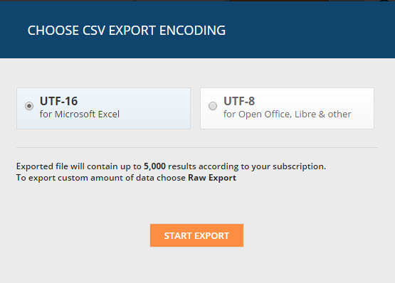 ahrefs export file