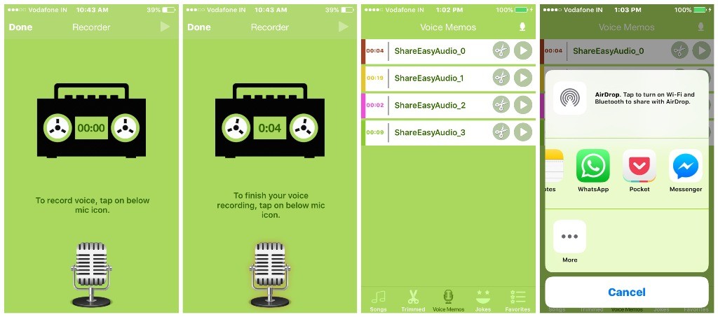 audio recorder