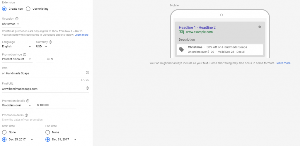promotion-extension-adwords