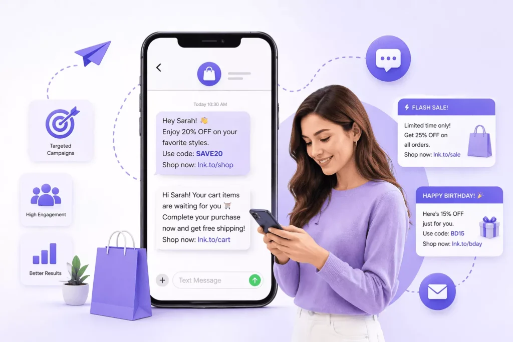 SMS Marketing is ecommerce trends 2026