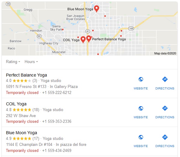 yoga classes near me