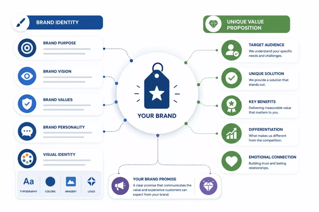 Define Your Brand Identity and Unique Value Proposition