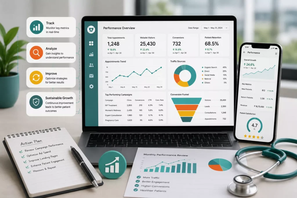 Healthcare Marketing Analytics and Performance Optimization
